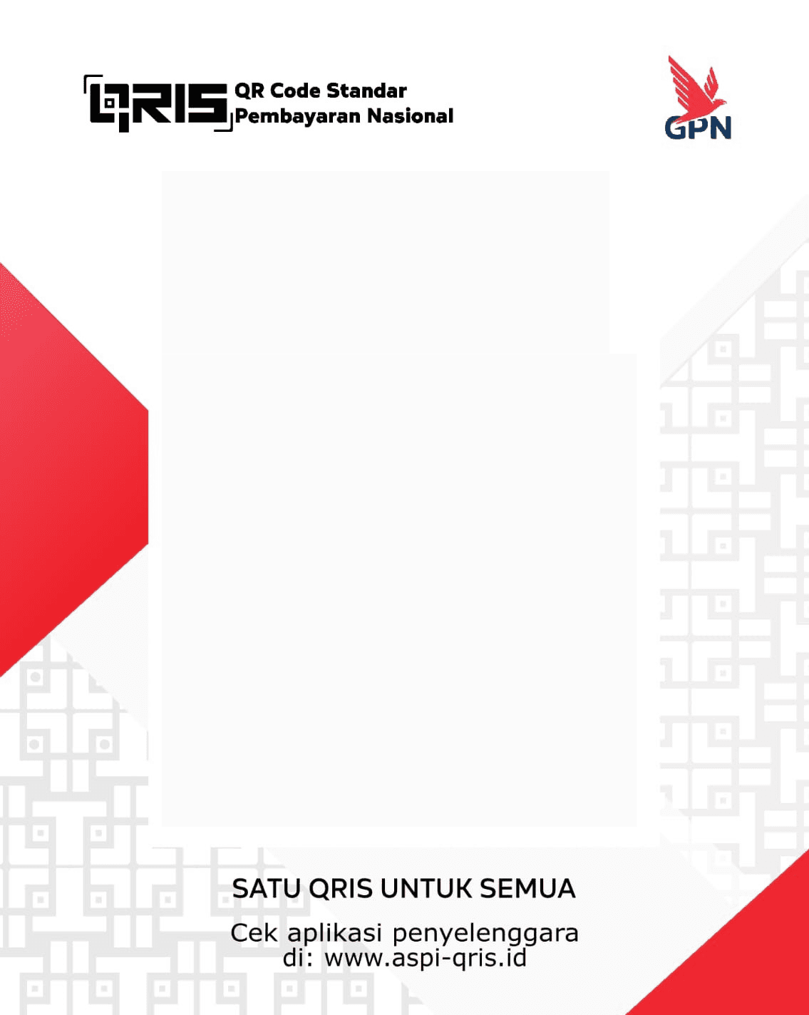 QRIS Template